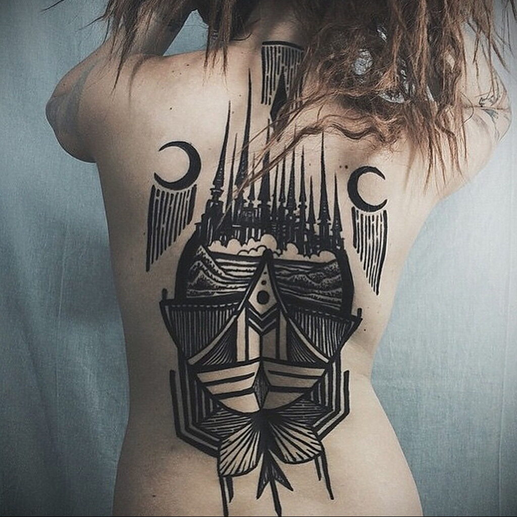 Фото рисунка тату НА ТЕМУ ВЕДЬМ 28.01.2021 №0216 - witch tattoo - tattoo-photo.ru