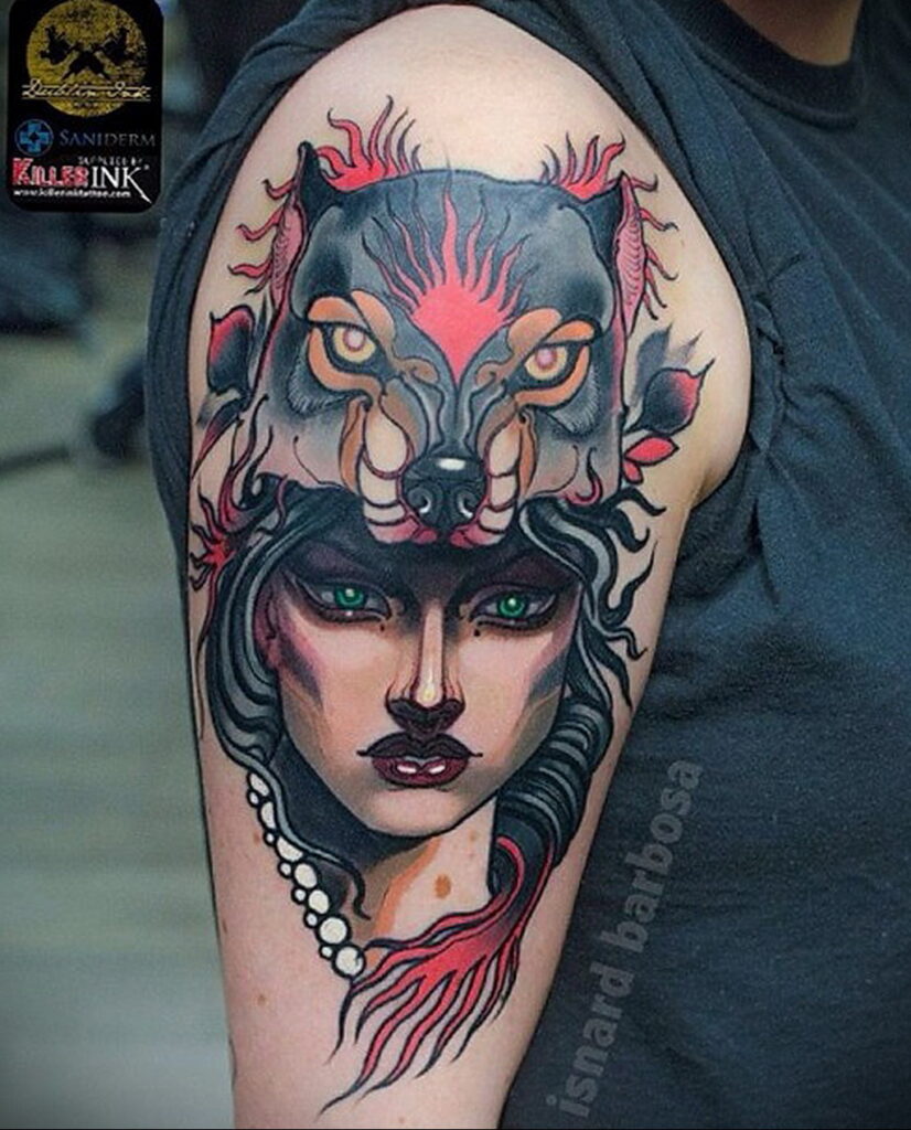 Фото рисунка тату НА ТЕМУ ВЕДЬМ 28.01.2021 №0220 - witch tattoo - tattoo-photo.ru