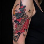 Фото рисунка тату НА ТЕМУ ВЕДЬМ 28.01.2021 №0263 - witch tattoo - tattoo-photo.ru
