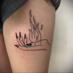 Фото рисунка тату рука ведьмы 28.01.2021 №0009 - witch hand tattoo - tattoo-photo.ru
