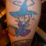 Фото рисунка тату НА ТЕМУ ВЕДЬМ 28.01.2021 №0008 - witch tattoo - tattoo-photo.ru