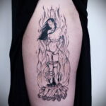 Фото рисунка тату НА ТЕМУ ВЕДЬМ 28.01.2021 №0039 - witch tattoo - tattoo-photo.ru