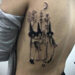 Фото рисунка тату НА ТЕМУ ВЕДЬМ 28.01.2021 №0044 - witch tattoo - tattoo-photo.ru