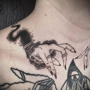 Фото рисунка тату рука ведьмы 28.01.2021 №0031 - witch hand tattoo - tattoo-photo.ru