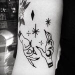 Фото рисунка тату рука ведьмы 28.01.2021 №0036 - witch hand tattoo - tattoo-photo.ru
