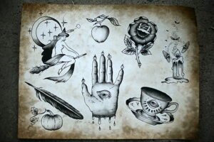Фото рисунка тату рука ведьмы 28.01.2021 №0042 - witch hand tattoo - tattoo-photo.ru