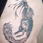 Фото пример рисунка тату белка 18,10,2021 - №0250 - squirrel tattoo - tattoo-photo.ru