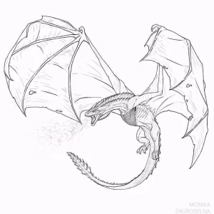 Эскизы тату дракон 28,10,2021 - №0016 - dragon tattoo sketch - tattoo-photo.ru