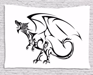Эскизы тату дракон 28,10,2021 - №0086 - dragon tattoo sketch - tattoo-photo.ru