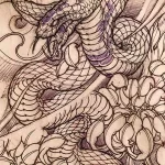 Эскизы тату дракон 28,10,2021 - №0087 - dragon tattoo sketch - tattoo-photo.ru