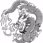 Эскизы тату дракон 28,10,2021 - №0149 - dragon tattoo sketch - tattoo-photo.ru