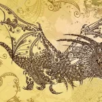 Эскизы тату дракон 28,10,2021 - №0174 - dragon tattoo sketch - tattoo-photo.ru
