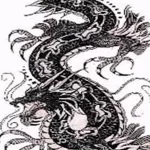 Эскизы тату дракон 28,10,2021 - №0200 - dragon tattoo sketch - tattoo-photo.ru