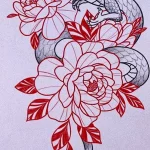 Эскизы тату дракон 28,10,2021 - №0272 - dragon tattoo sketch - tattoo-photo.ru