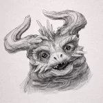 Эскизы тату дракон 28,10,2021 - №0323 - dragon tattoo sketch - tattoo-photo.ru