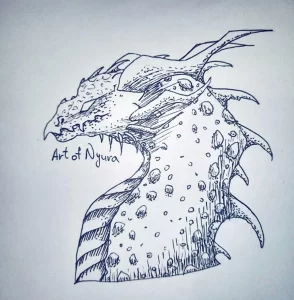 Эскизы тату дракон 28,10,2021 - №0411 - dragon tattoo sketch - tattoo-photo.ru