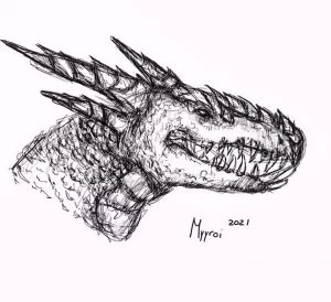 Эскизы тату дракон 28,10,2021 - №0419 - dragon tattoo sketch - tattoo-photo.ru
