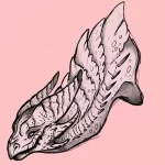 Эскизы тату дракон 28,10,2021 - №0500 - dragon tattoo sketch - tattoo-photo.ru