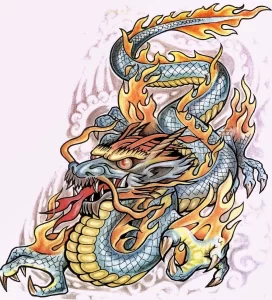 Эскизы тату дракон 28,10,2021 - №0552 - dragon tattoo sketch - tattoo-photo.ru