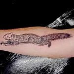 Фото пример рисунка тату белка 18,10,2021 - №0210 - squirrel tattoo - tattoo-photo.ru