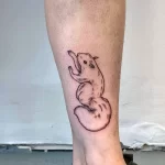 Фото пример рисунка тату белка 18,10,2021 - №0286 - squirrel tattoo - tattoo-photo.ru