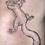 Фото пример рисунка тату белка 18,10,2021 - №0418 - squirrel tattoo - tattoo-photo.ru