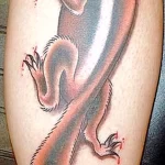 Фото пример рисунка тату белка 18,10,2021 - №0438 - squirrel tattoo - tattoo-photo.ru