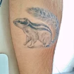 Фото пример рисунка тату белка 18,10,2021 - №0462 - squirrel tattoo - tattoo-photo.ru