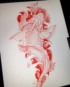Эскизы тату дракон 28,10,2021 - №0109 - dragon tattoo sketch - tattoo-photo.ru