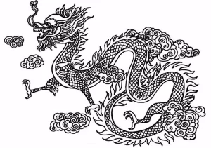 Эскизы тату дракон 28,10,2021 - №0211 - dragon tattoo sketch - tattoo-photo.ru