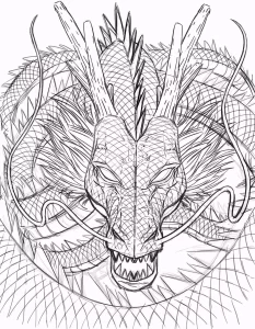 Эскизы тату дракон 28,10,2021 - №0243 - dragon tattoo sketch - tattoo-photo.ru
