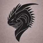 Эскизы тату дракон 28,10,2021 - №0277 - dragon tattoo sketch - tattoo-photo.ru