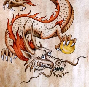 Эскизы тату дракон 28,10,2021 - №0293 - dragon tattoo sketch - tattoo-photo.ru