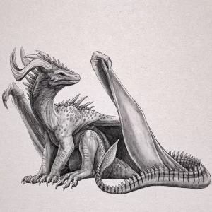 Эскизы тату дракон 28,10,2021 - №0298 - dragon tattoo sketch - tattoo-photo.ru