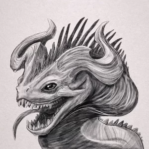 Эскизы тату дракон 28,10,2021 - №0377 - dragon tattoo sketch - tattoo-photo.ru