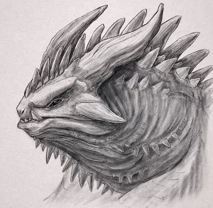 Эскизы тату дракон 28,10,2021 - №0396 - dragon tattoo sketch - tattoo-photo.ru