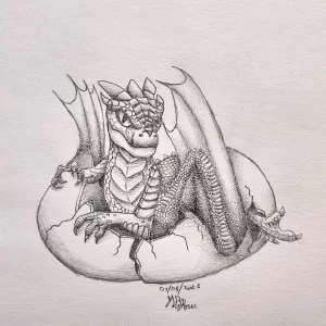 Эскизы тату дракон 28,10,2021 - №0438 - dragon tattoo sketch - tattoo-photo.ru