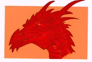 Эскизы тату дракон 28,10,2021 - №0471 - dragon tattoo sketch - tattoo-photo.ru