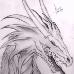 Эскизы тату дракон 28,10,2021 - №0477 - dragon tattoo sketch - tattoo-photo.ru