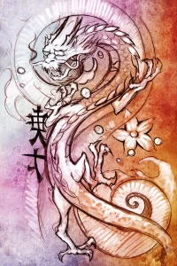 Эскизы тату дракон 28,10,2021 - №0544 - dragon tattoo sketch - tattoo-photo.ru