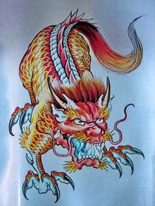 Эскизы тату дракон 28,10,2021 - №0553 - dragon tattoo sketch - tattoo-photo.ru