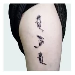 Фото тату золотая рыбка 07,12,2021 - №157 - goldfish tattoo - tattoo-photo.ru