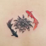 Фото тату золотая рыбка 07,12,2021 - №485 - goldfish tattoo - tattoo-photo.ru
