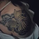 Фото тату золотая рыбка 07,12,2021 - №172 - goldfish tattoo - tattoo-photo.ru