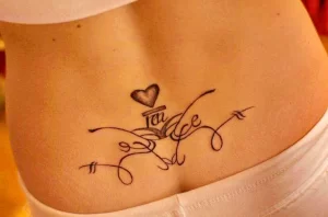 Фото легкие тату сердца 02.01.22 №0008 - tattoo heart - tattoo-photo.ru