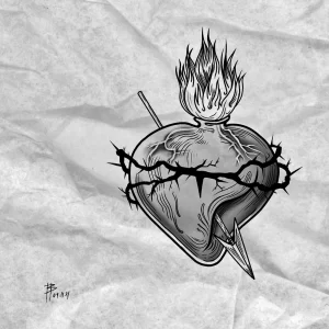 Фото рисунка тату сердце 02.01.22 №0004 - drawing tattoo heart - tattoo-photo.ru