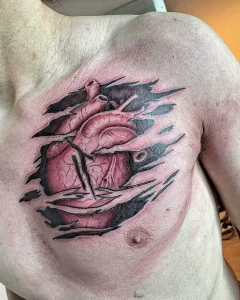 Фото рисунка тату сердце 02.01.22 №0023 - drawing tattoo heart - tattoo-photo.ru