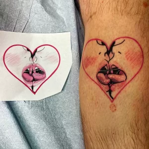 Фото рисунка тату сердце 02.01.22 №0029 - drawing tattoo heart - tattoo-photo.ru