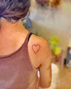 Фото рисунка тату сердце 02.01.22 №0068 - drawing tattoo heart - tattoo-photo.ru