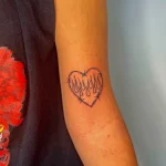 Фото рисунка тату сердце 02.01.22 №0103 - drawing tattoo heart - tattoo-photo.ru